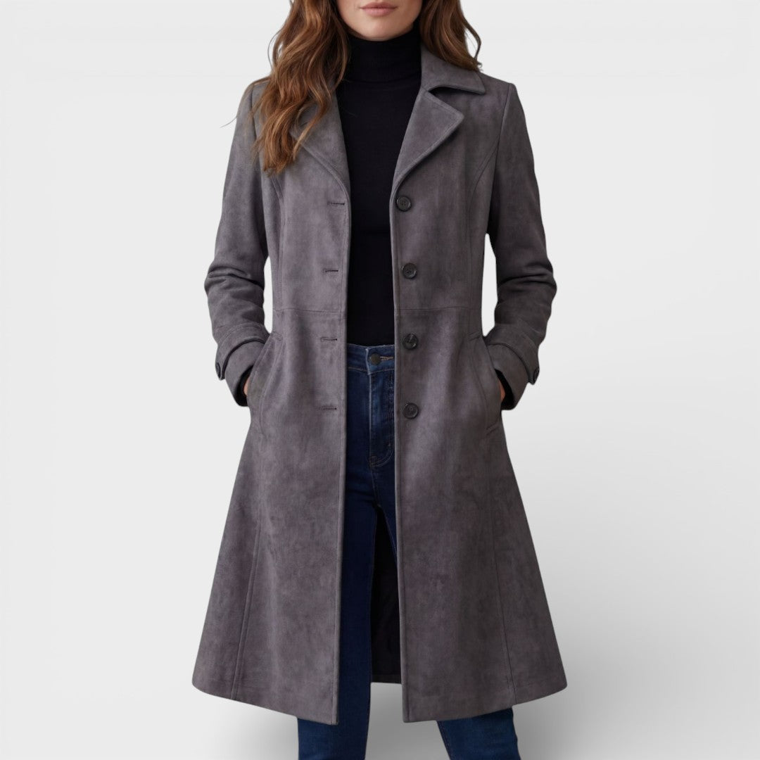 Teresa™ | Cappotto lungo vintage elegante