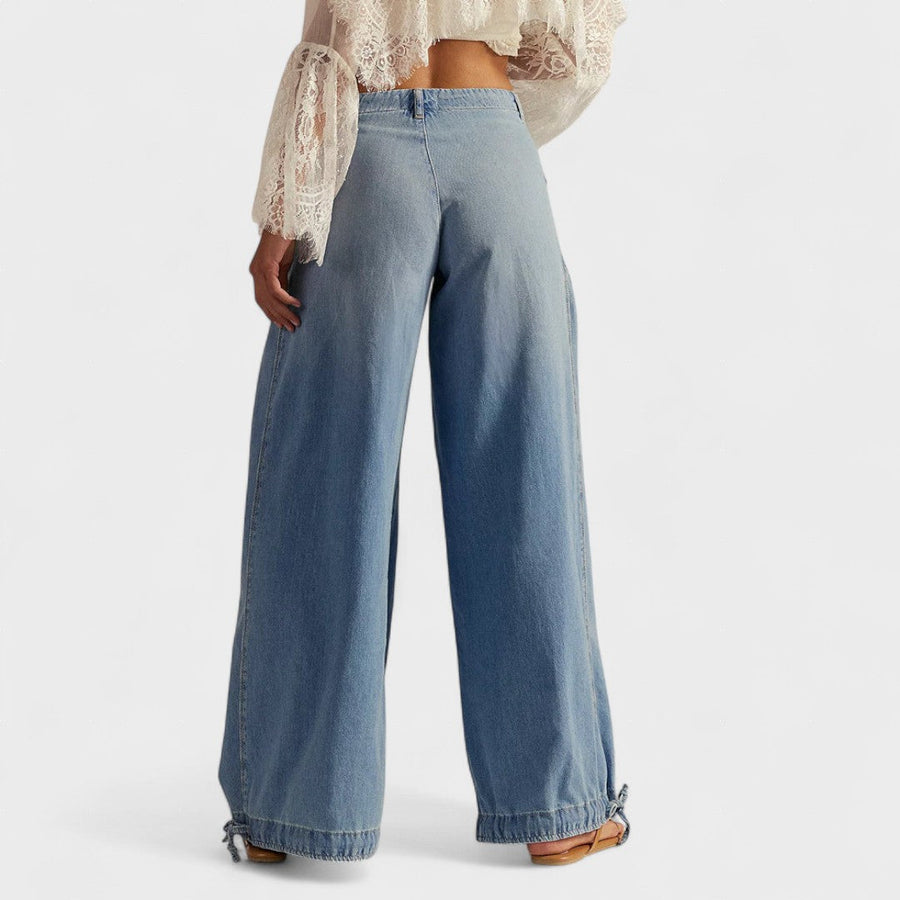 Raquel™ | Jeans eleganti a gamba fluida