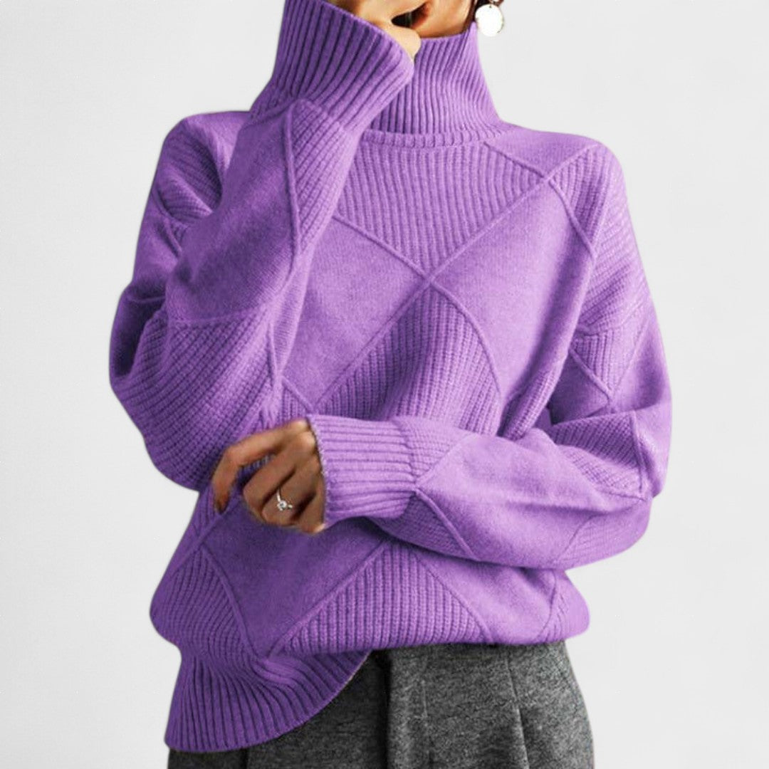 Elena™ | Maglione a collo alto