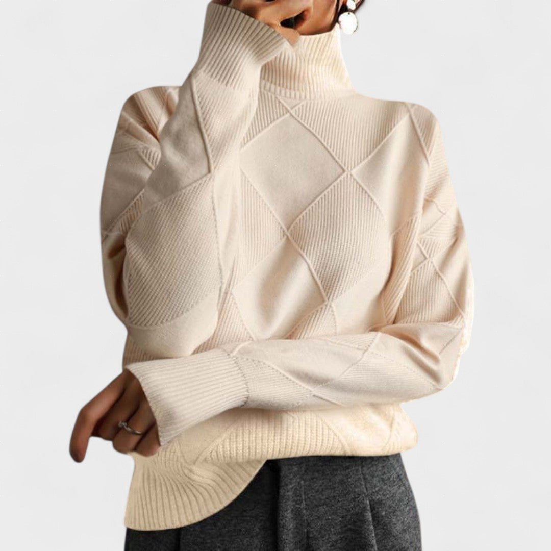 Elena™ | Maglione a collo alto