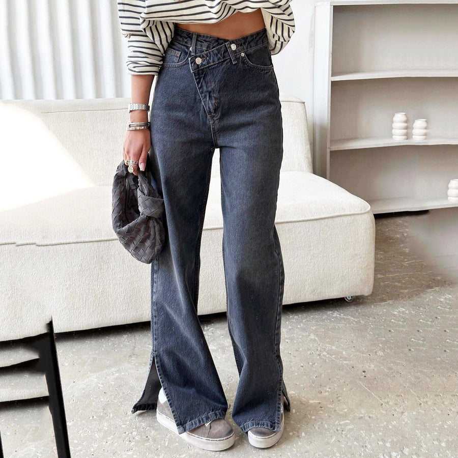 Renata™ | Jeans a Vita Alta