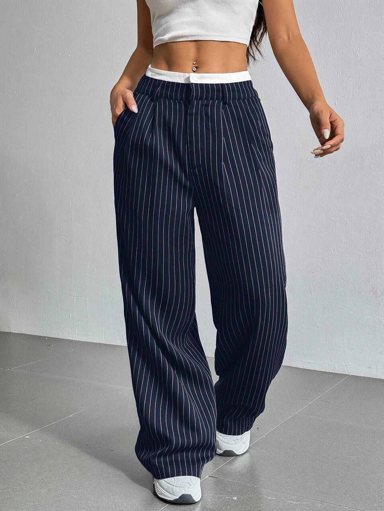 Talia™ | Pantaloni a Vita Alta e Gamba Larga