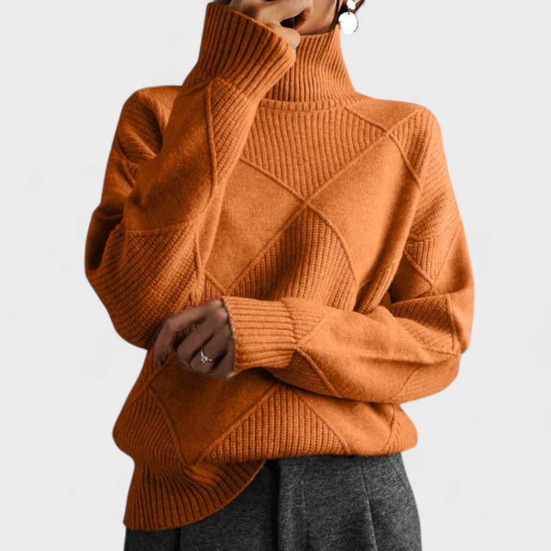 Elena™ | Maglione a collo alto
