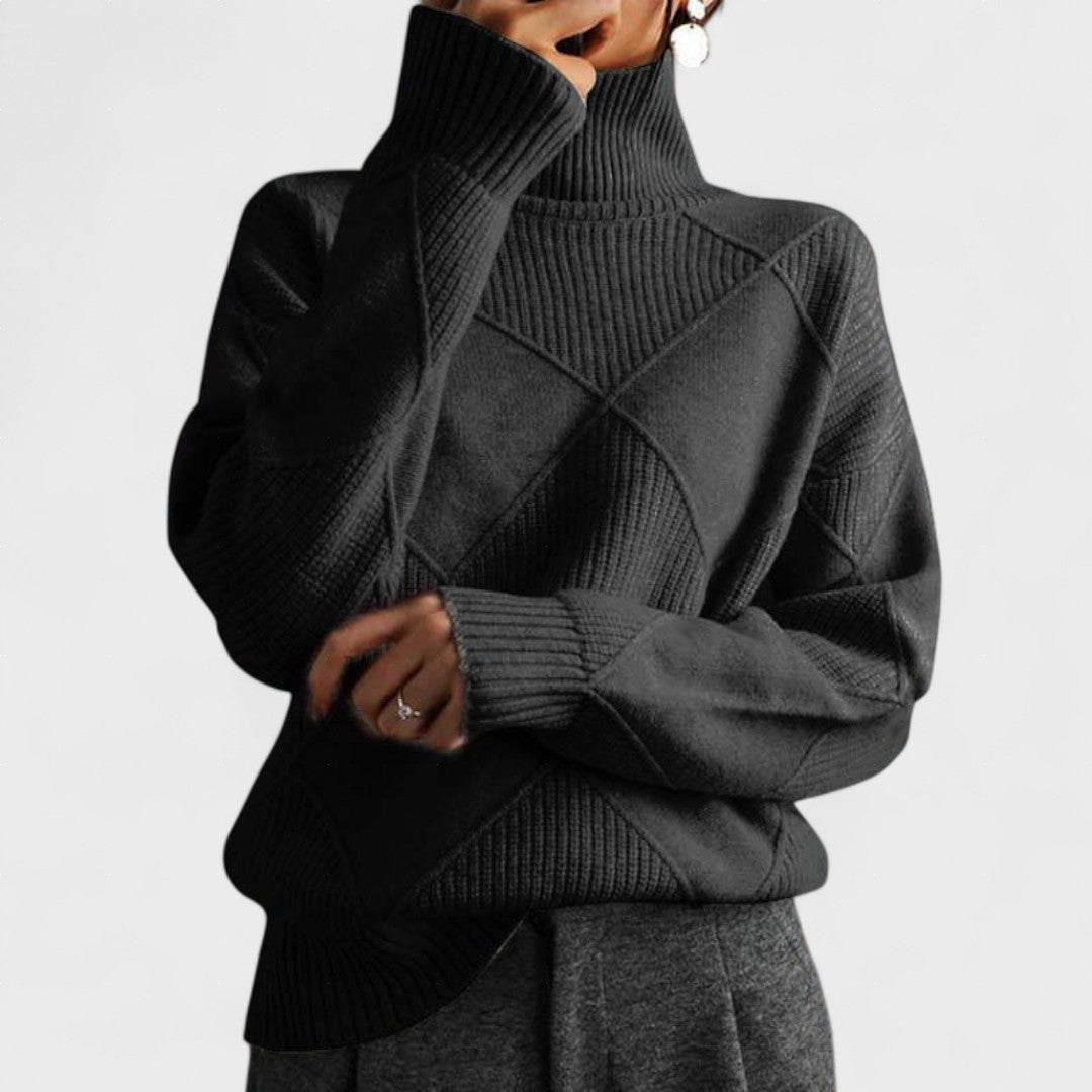 Elena™ | Maglione a collo alto