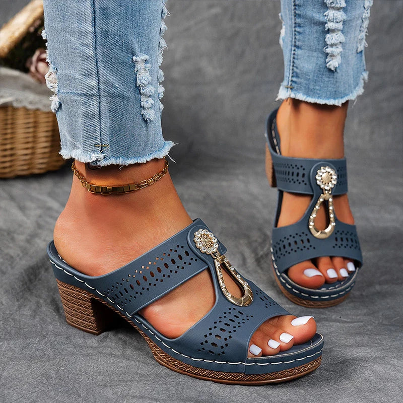 Isela™ | Sandali ortopedici eleganti e comodi