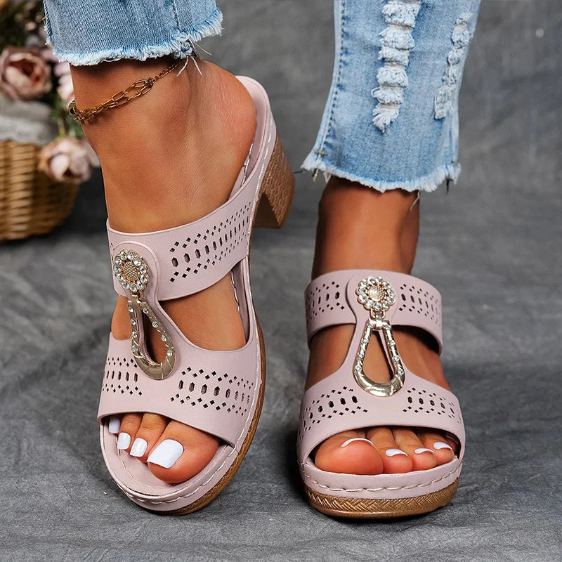 Isela™ | Sandali ortopedici eleganti e comodi