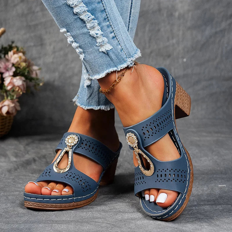 Isela™ | Sandali ortopedici eleganti e comodi