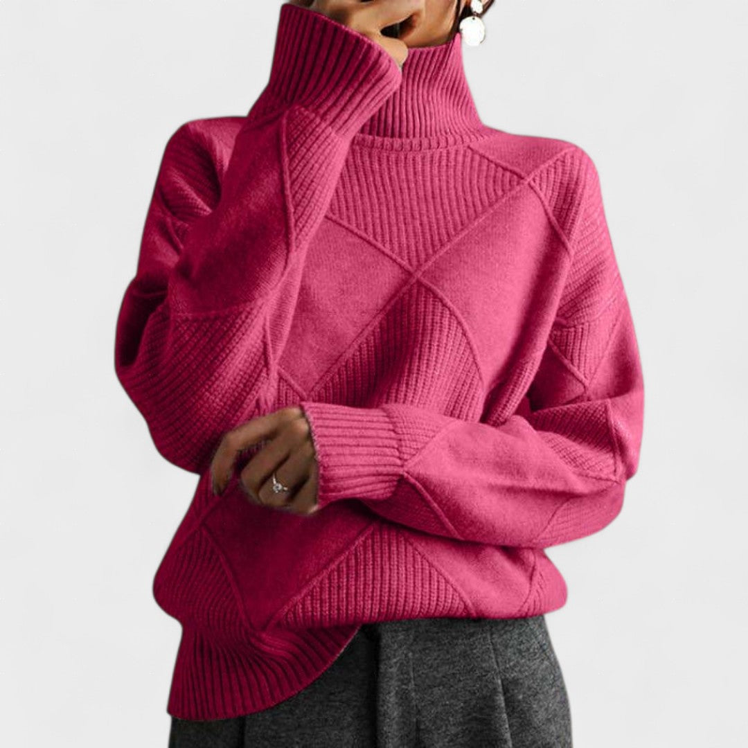 Elena™ | Maglione a collo alto