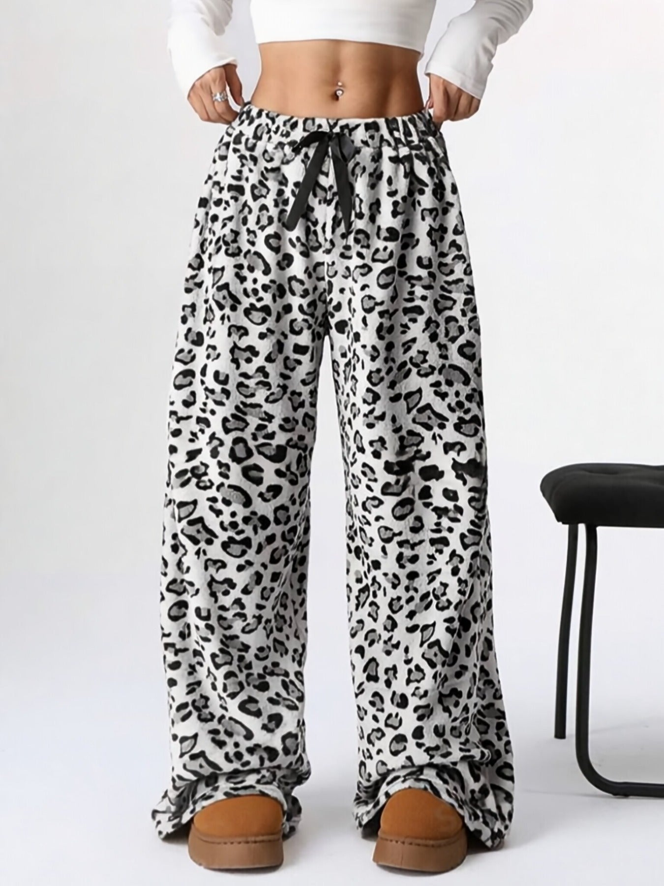 Liora™ | Pantaloni Comodi con Stampa Animale