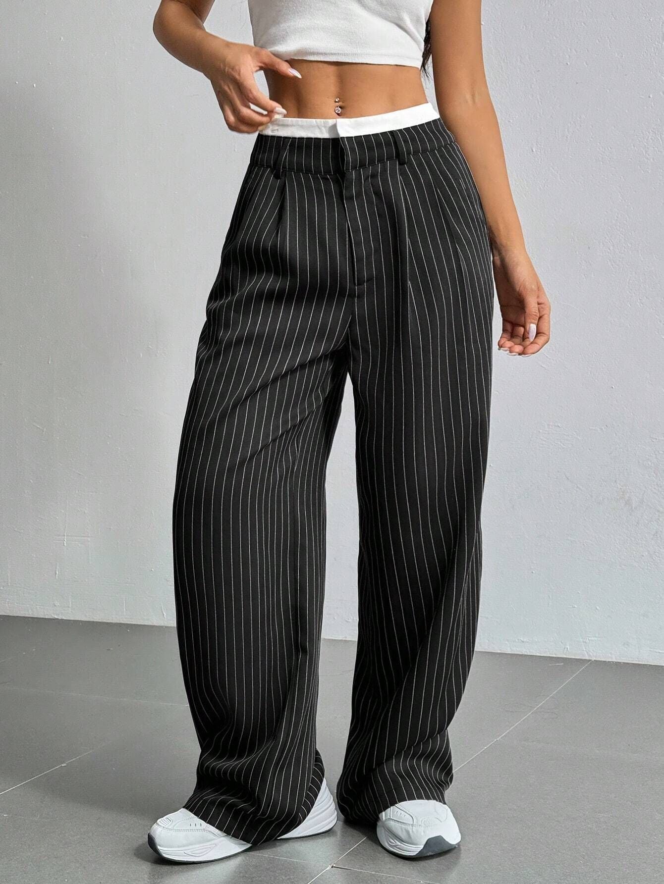Talia™ | Pantaloni a Vita Alta e Gamba Larga
