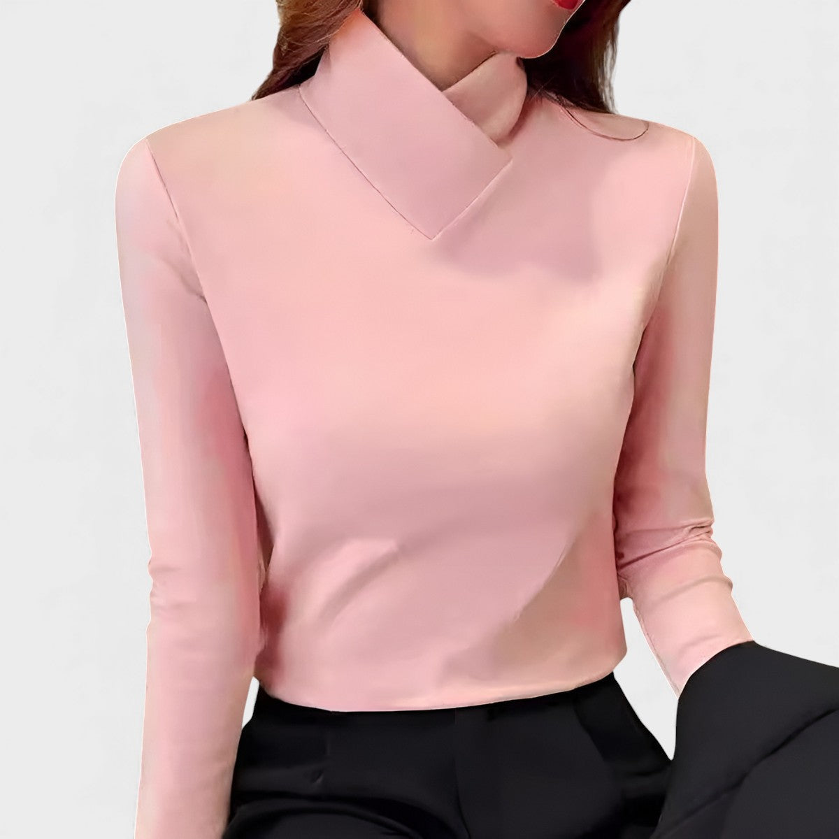 Silvia™ | Maglione elegante con collo alto