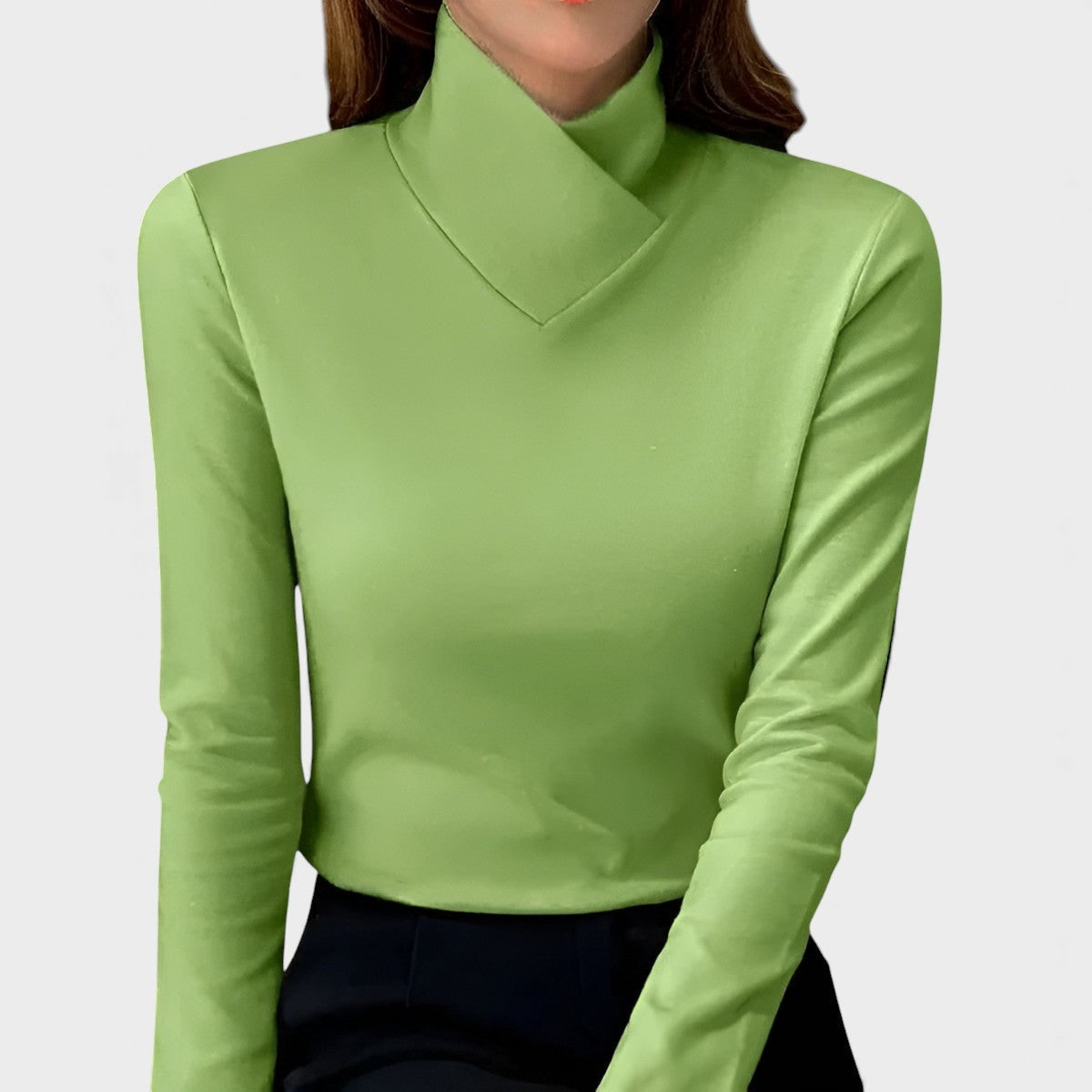 Silvia™ | Maglione elegante con collo alto