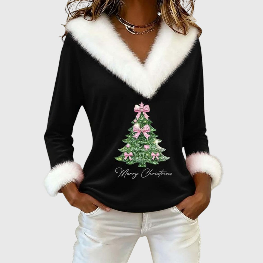 Lucía™ | Maglione natalizio accogliente