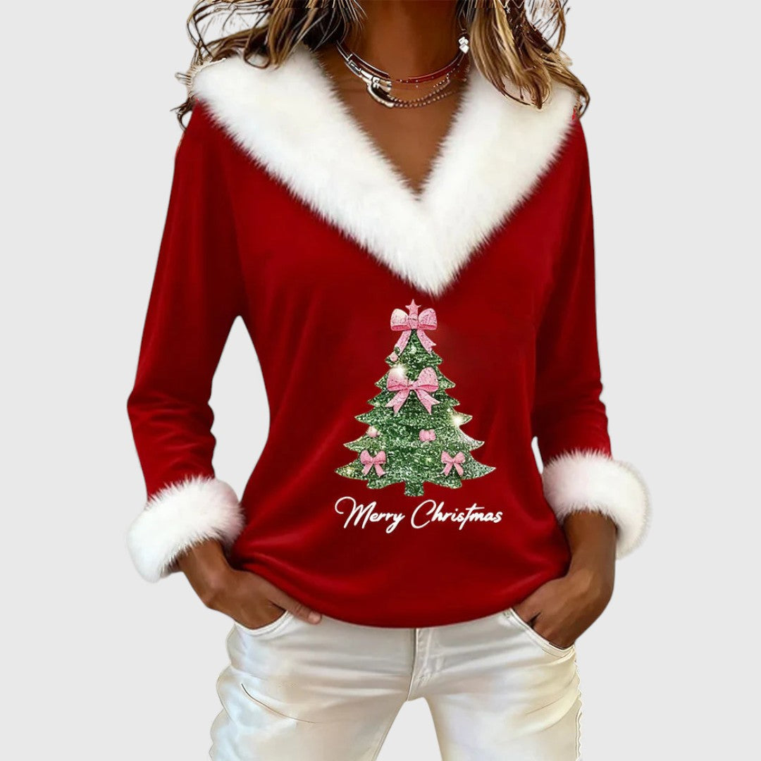 Lucía™ | Maglione natalizio accogliente