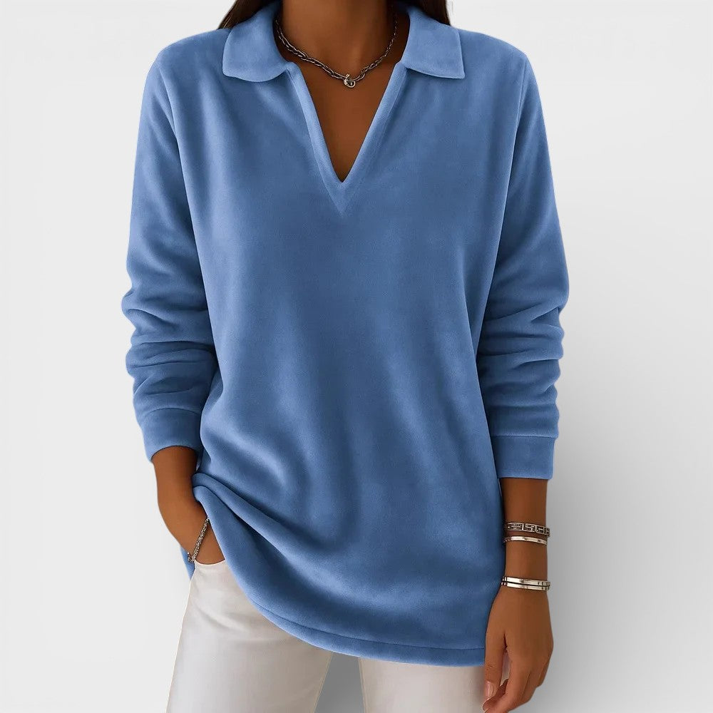 Amelia™ | Maglione morbido con scollo a V