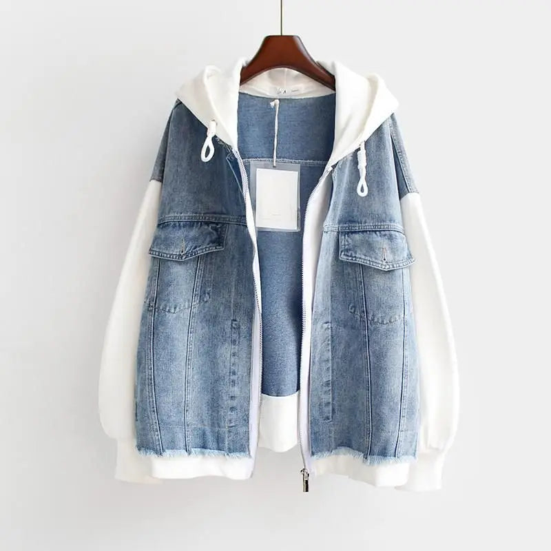 Aitana™ | Giacca di jeans con cappuccio