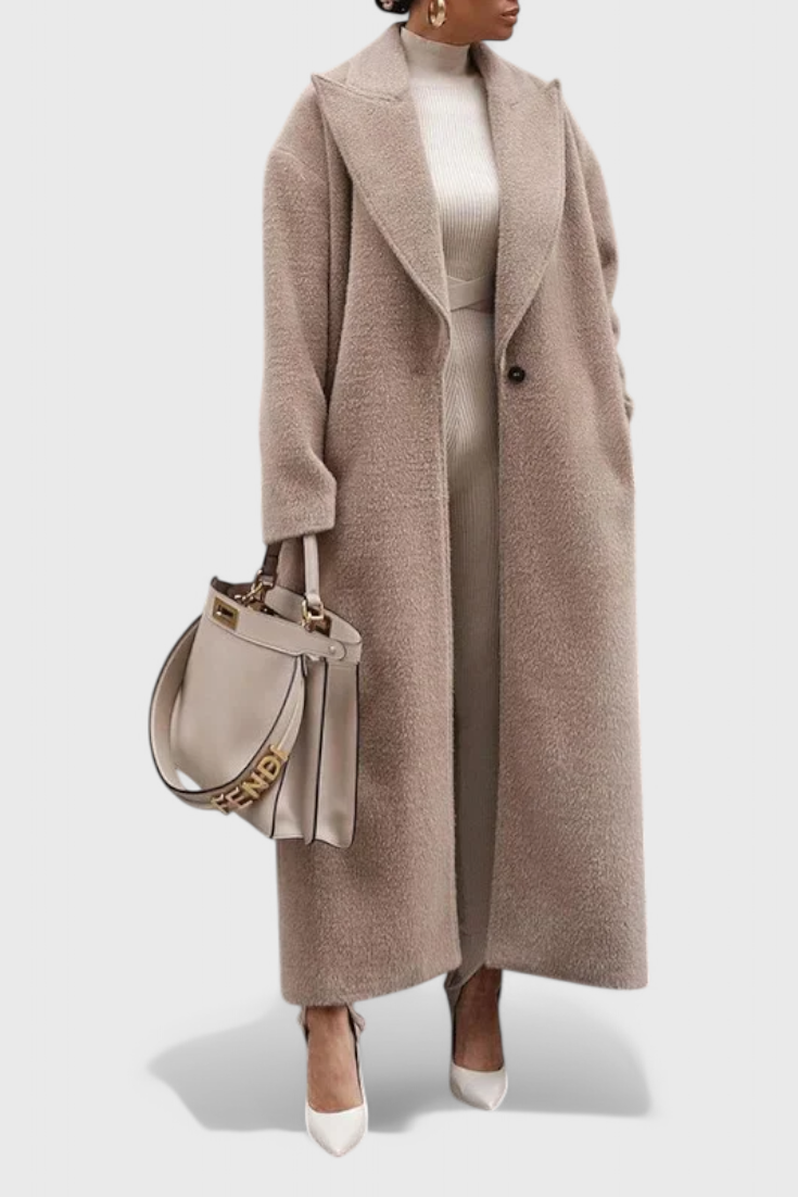 Chloe™ | Cappotto Strutturato Elegante a Lunghezza Completa