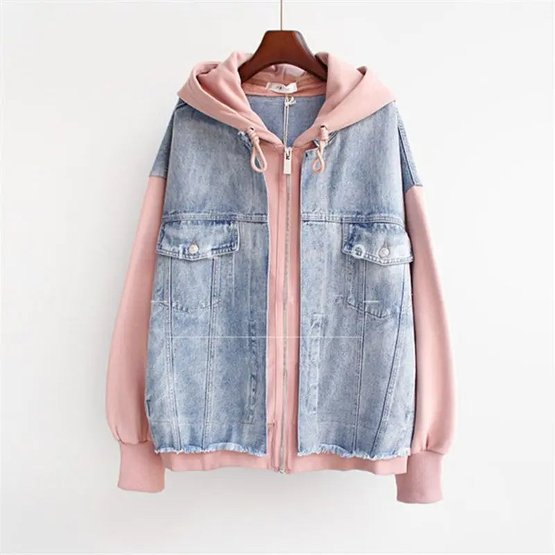 Aitana™ | Giacca di jeans con cappuccio