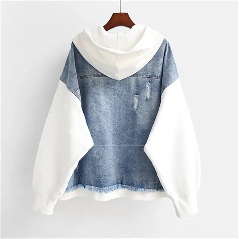 Aitana™ | Giacca di jeans con cappuccio