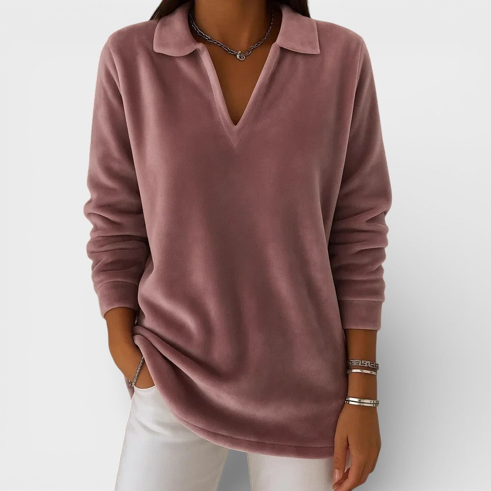Amelia™ | Maglione morbido con scollo a V