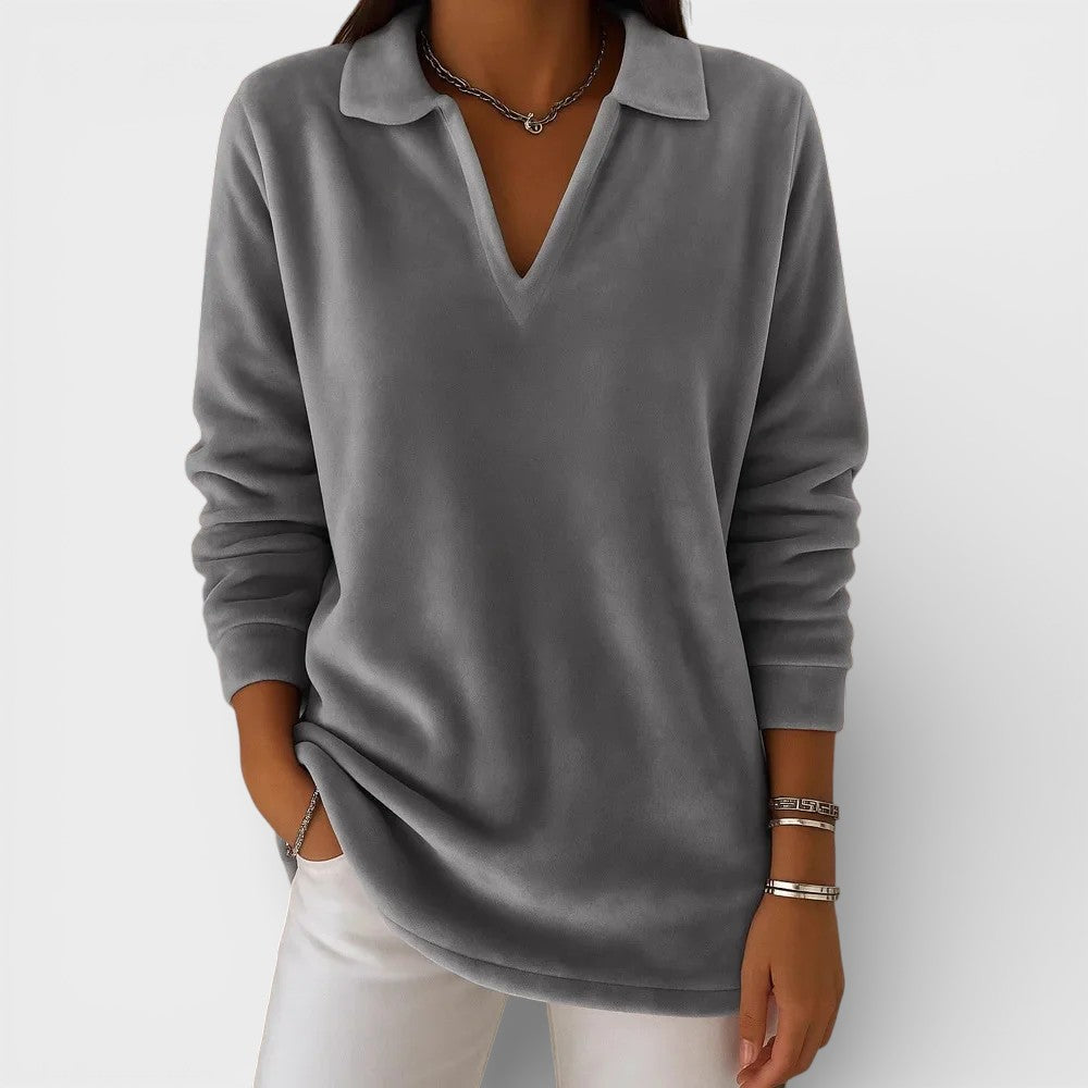 Amelia™ | Maglione morbido con scollo a V