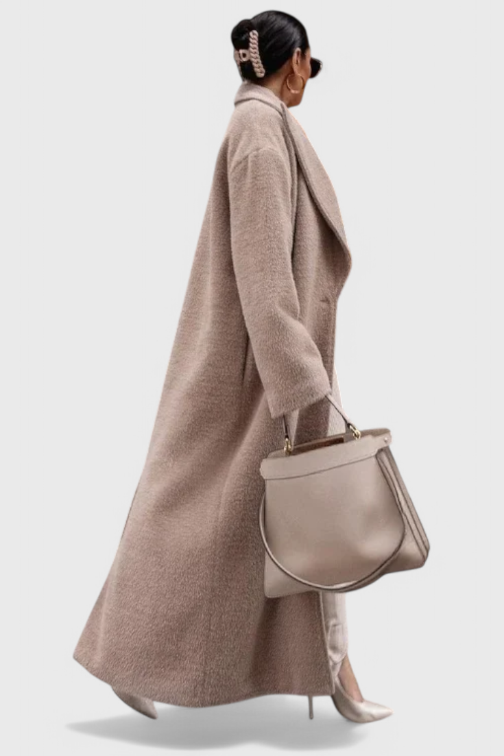 Chloe™ | Cappotto Strutturato Elegante a Lunghezza Completa