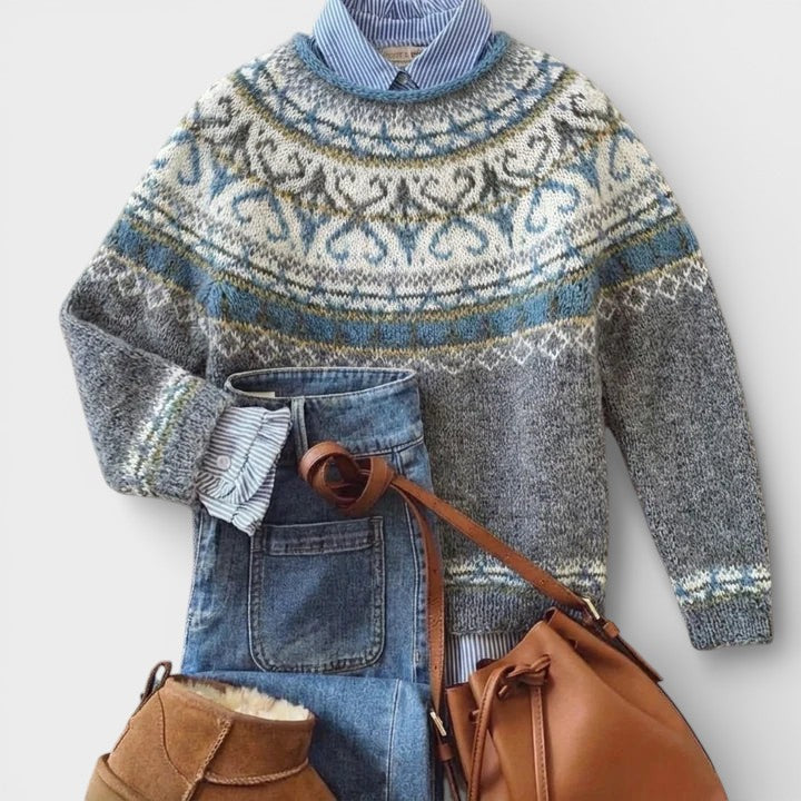 Eugenia™ | Maglione vintage a maglia