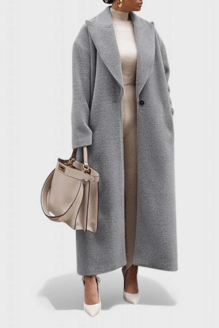 Chloe™ | Cappotto Strutturato Elegante a Lunghezza Completa