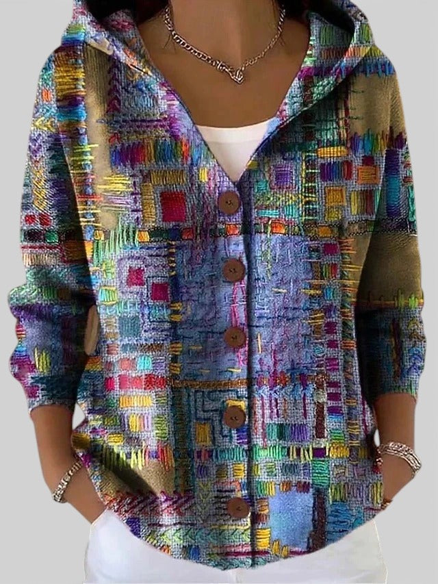 Carmen™ | Cardigan lungo artistico e caldo
