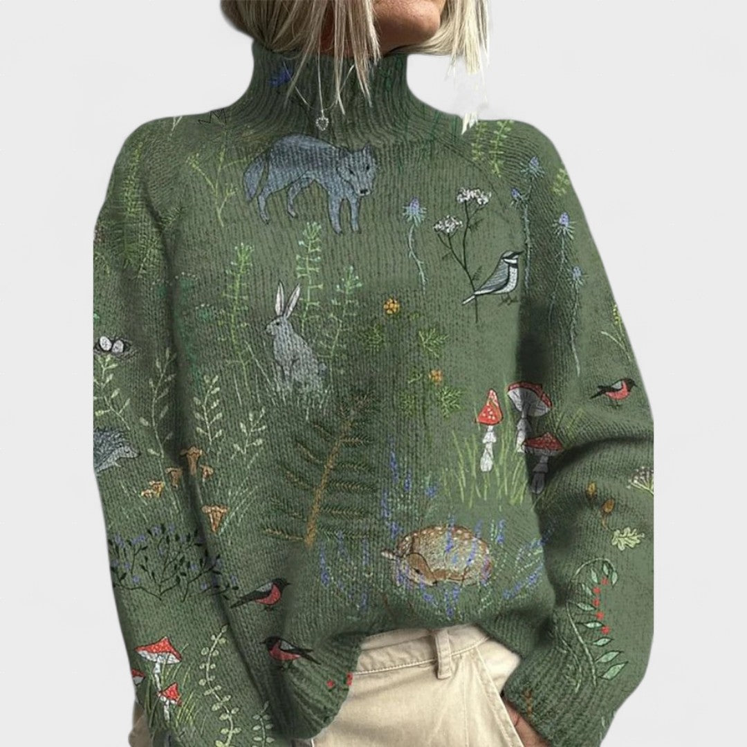 Vera™ | Maglione elegante e caldo con collo alto