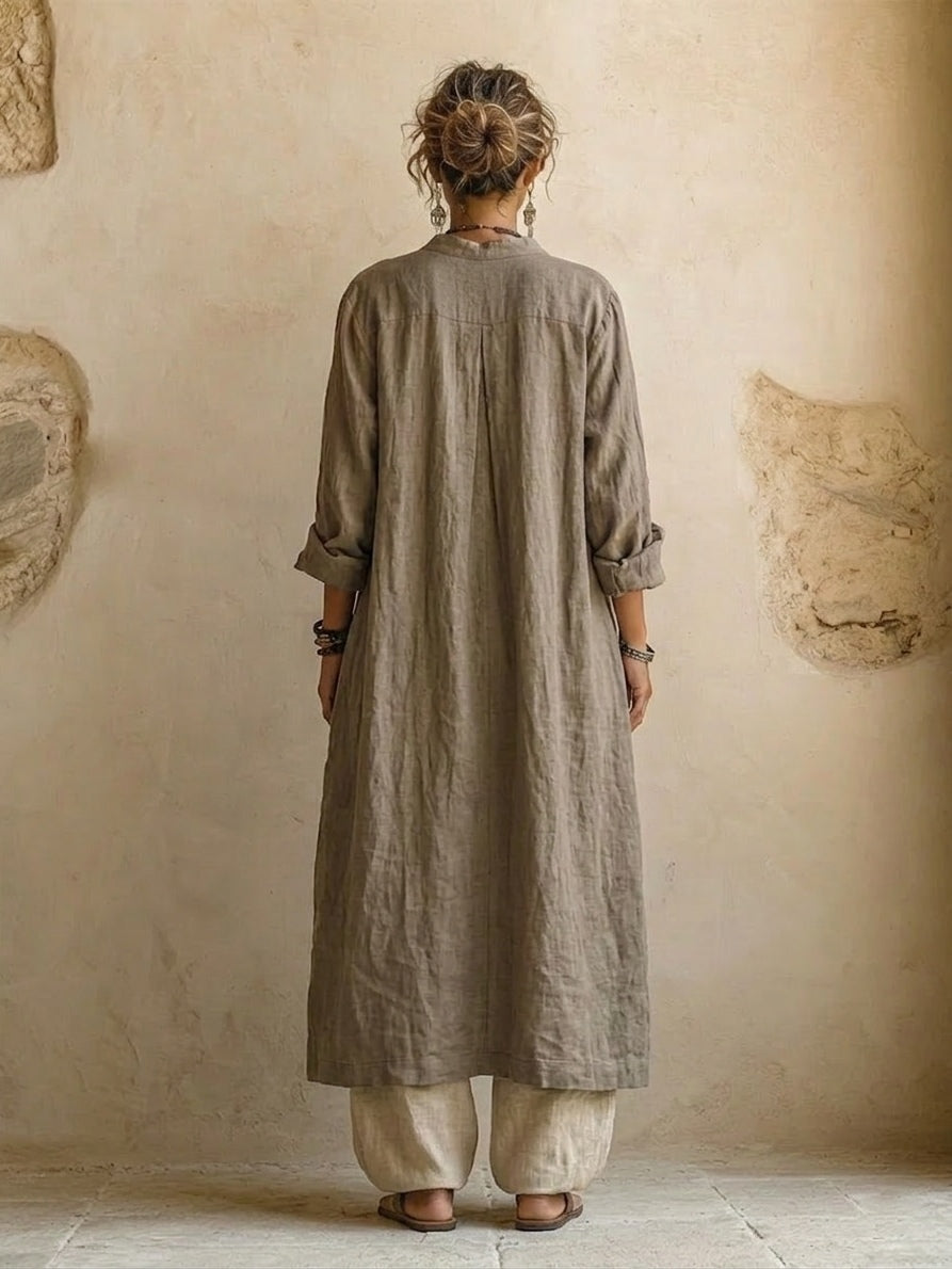 Set Naturale a 3 Pezzi™ - Misto Cotone e Lino Premium