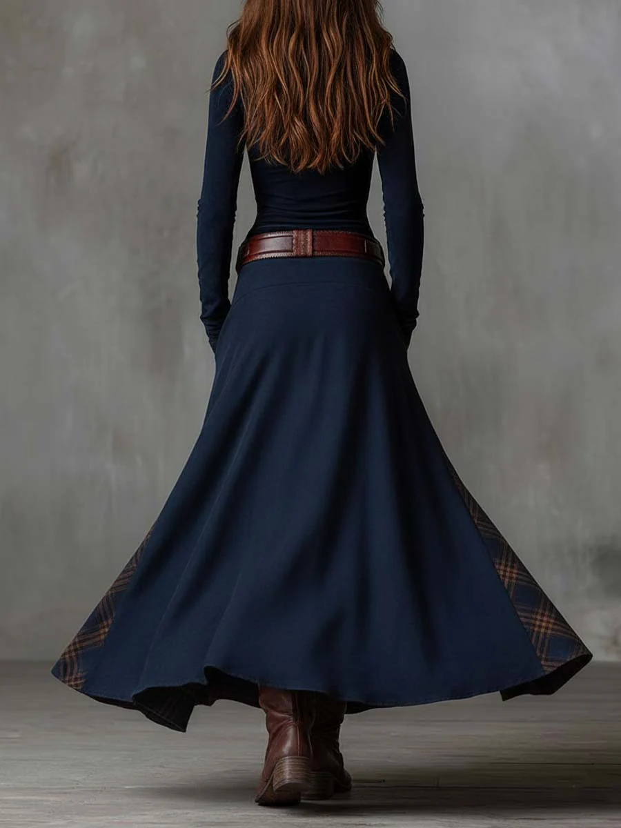 AZUCENA | Vestito maxi con cintura