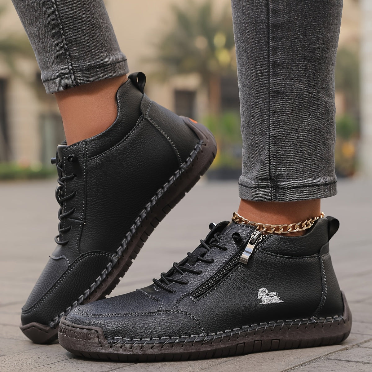 Noemi | Sneakers Ortopediche con Cerniera