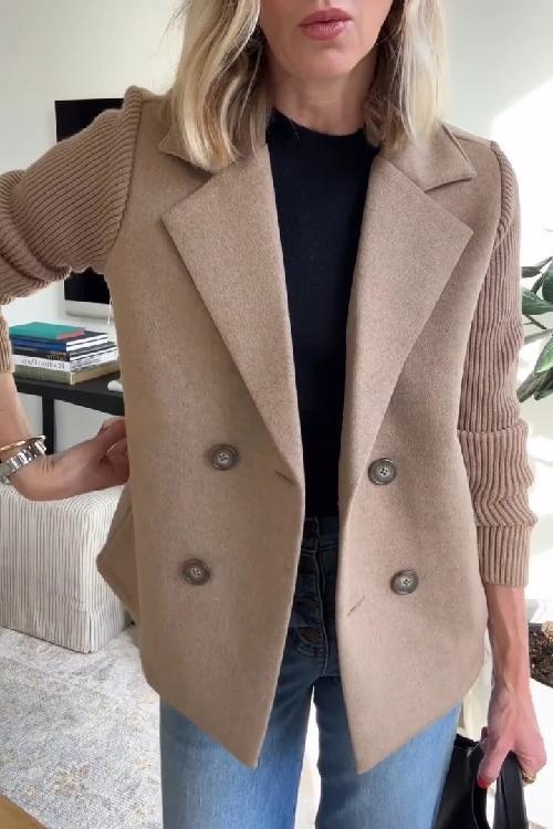 Beatriz™ | Giacca elegante con maniche in maglia