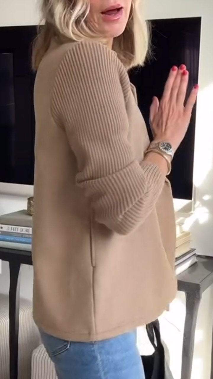 Beatriz™ | Giacca elegante con maniche in maglia