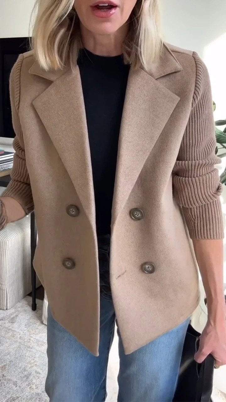 Beatriz™ | Giacca elegante con maniche in maglia