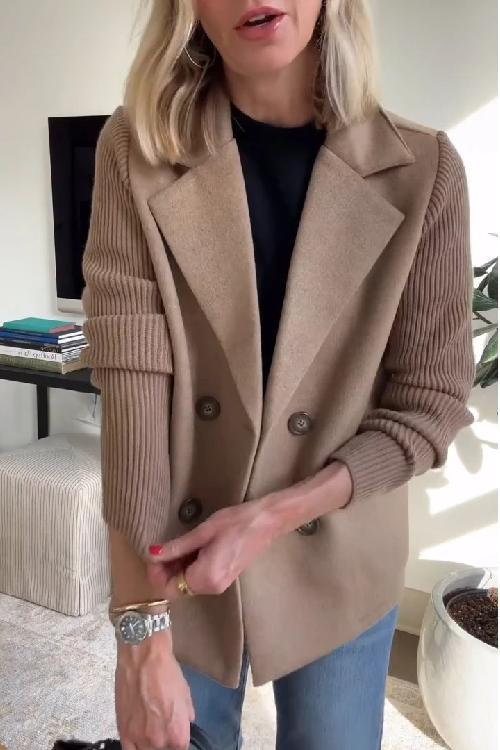 Beatriz™ | Giacca elegante con maniche in maglia