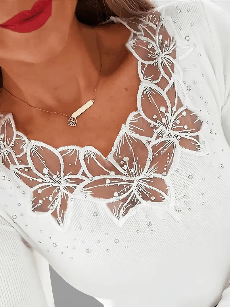 Aurora™ | Maglione elegante con scollo a V