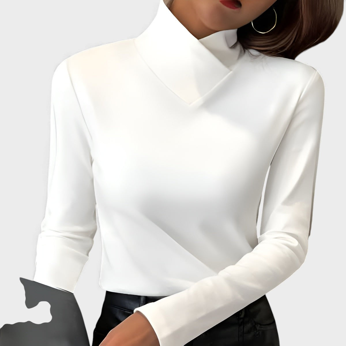 Silvia™ | Maglione elegante con collo alto