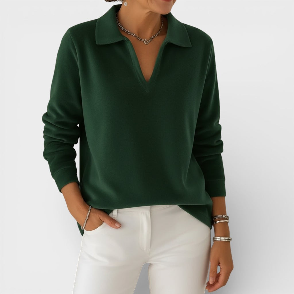 Amelia™ | Maglione morbido con scollo a V