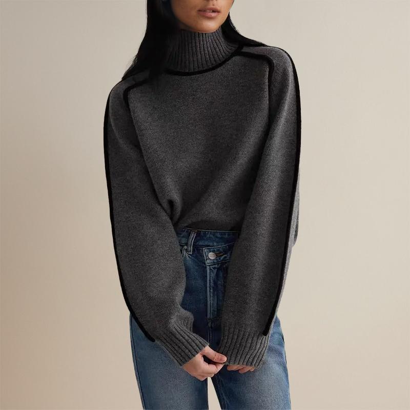Sofía™ | Maglione Haute Couture con Collo Alto