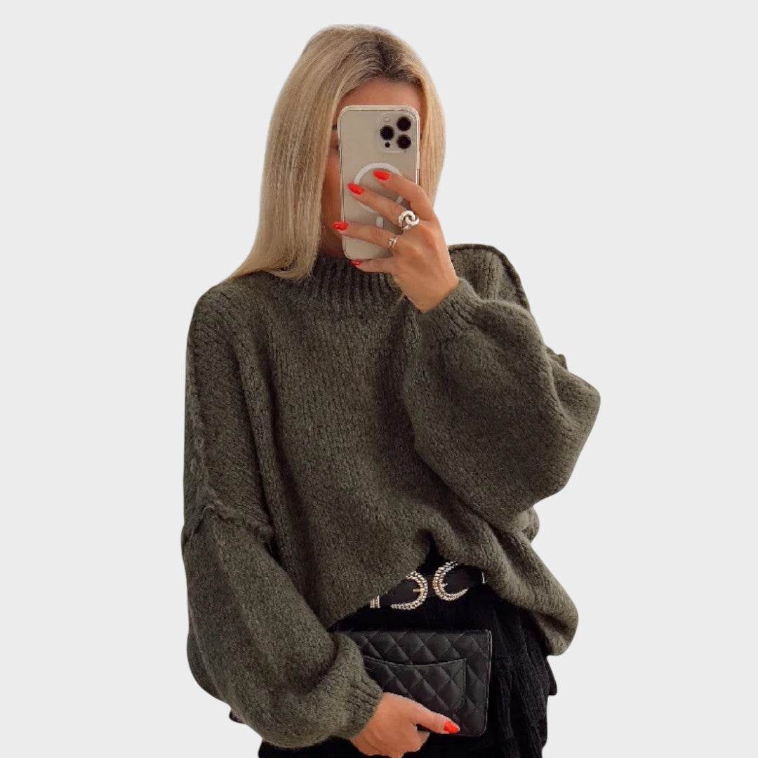 Carly™ | Maglione Oversized con Maniche a Sfera