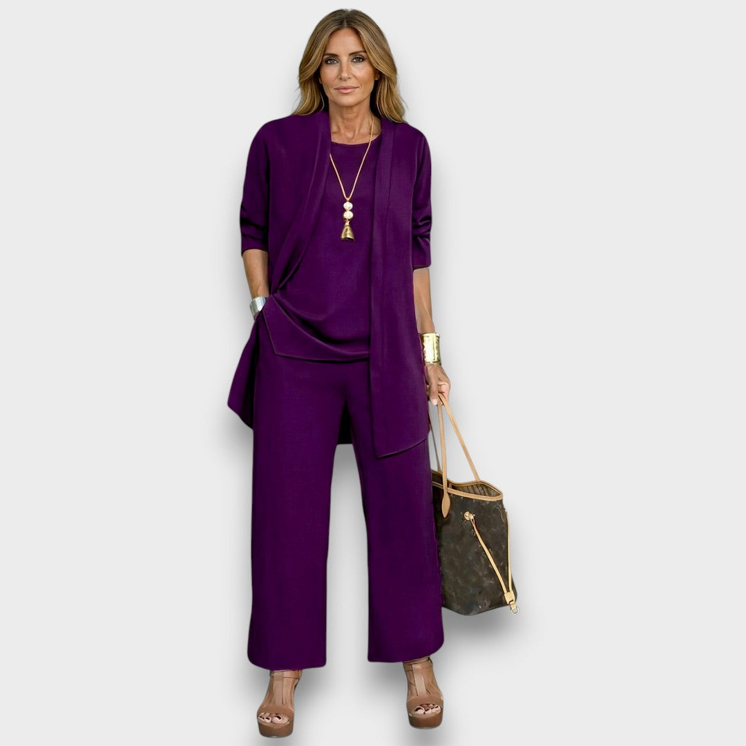 Vivienne - Completo Minimalista di 3 Pezzi