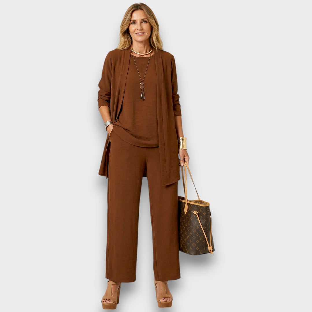 Vivienne - Completo Minimalista di 3 Pezzi