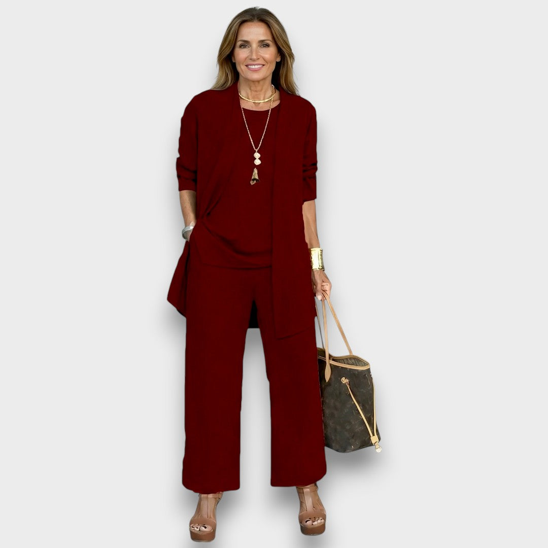 Vivienne - Completo Minimalista di 3 Pezzi
