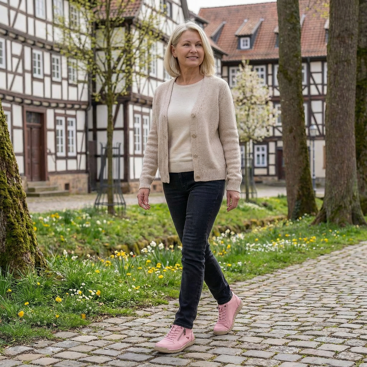 Noemi | Sneakers Ortopediche con Cerniera