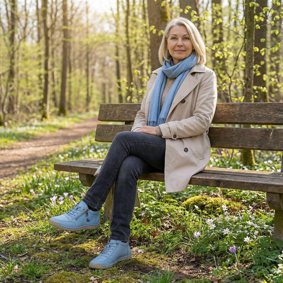 Noemi | Sneakers Ortopediche con Cerniera