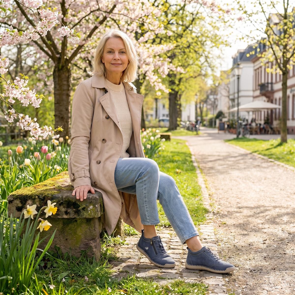 Noemi | Sneakers Ortopediche con Cerniera
