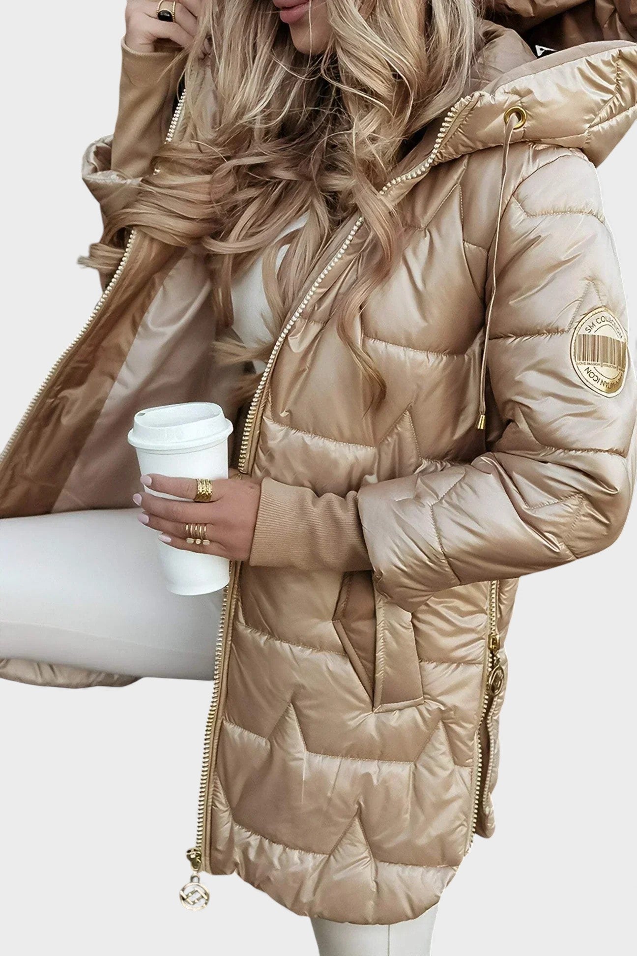 Carmen™ | Cappotto invernale elegante con cappuccio