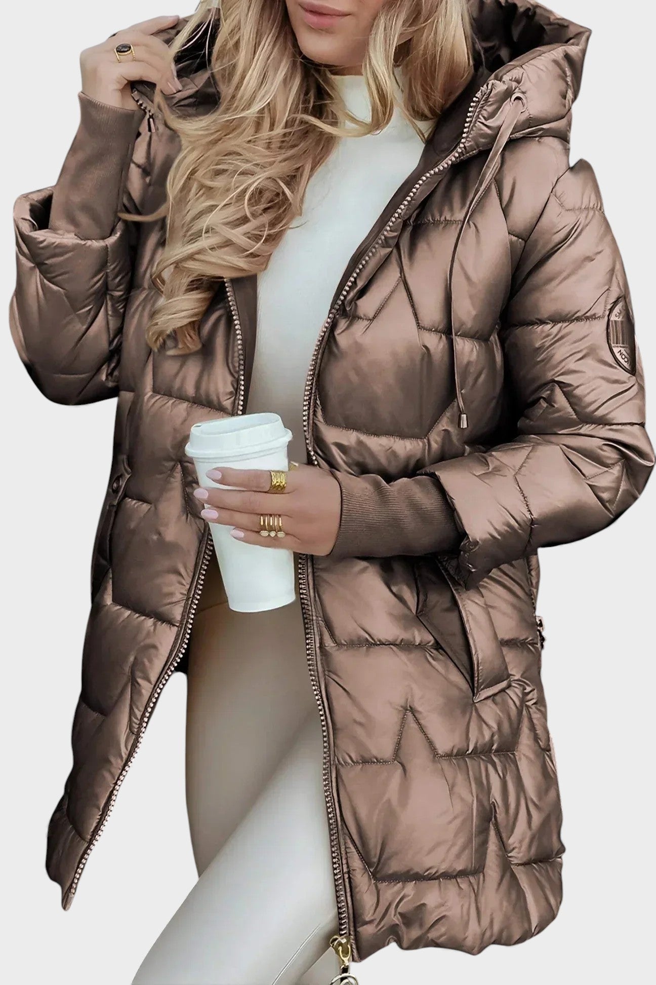 Carmen™ | Cappotto invernale elegante con cappuccio